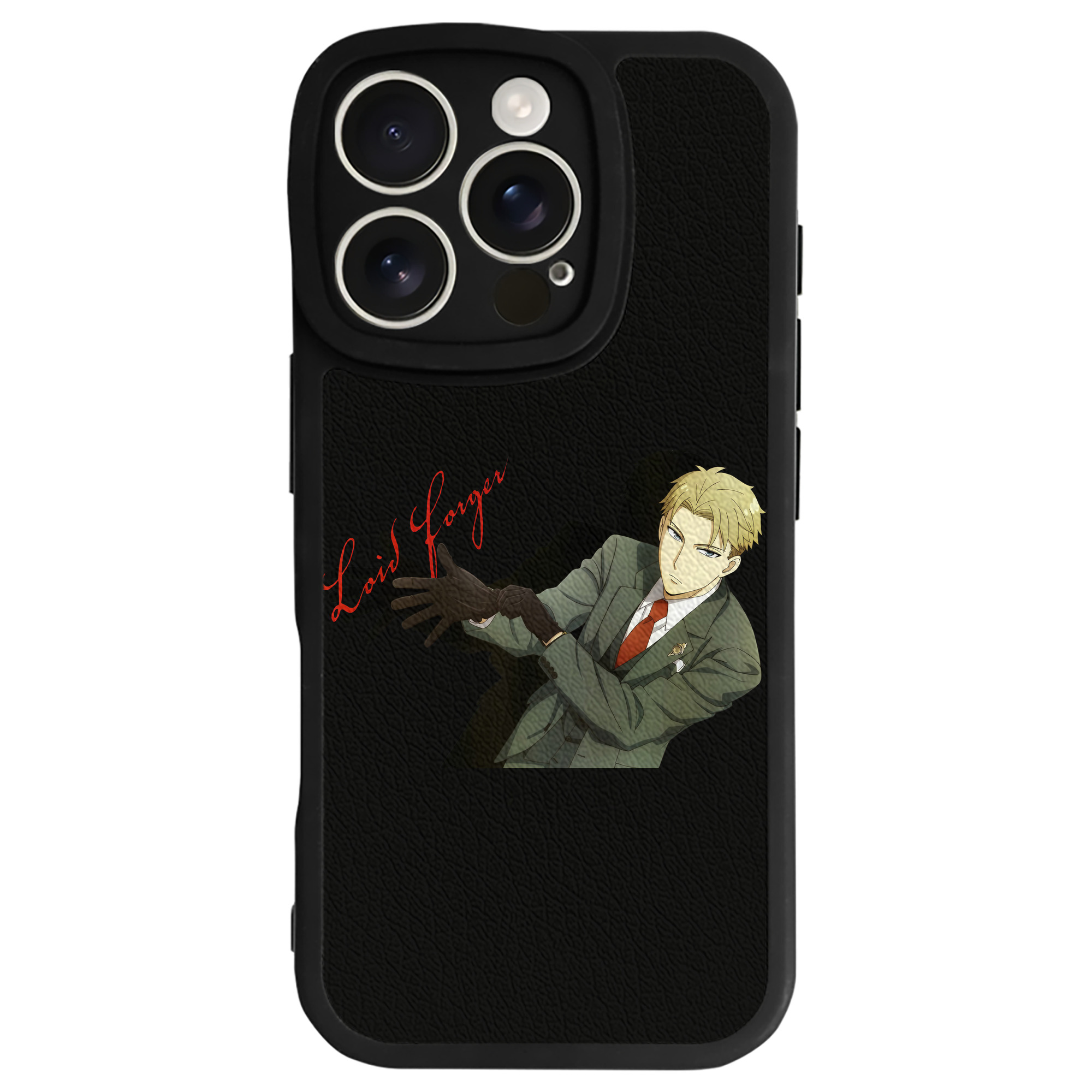 （画像用） SPY×FAMILY间谍家家酒 【iPhone 16シリーズ対応】シリコンスマホケース（レザー調） 材質：シリコン